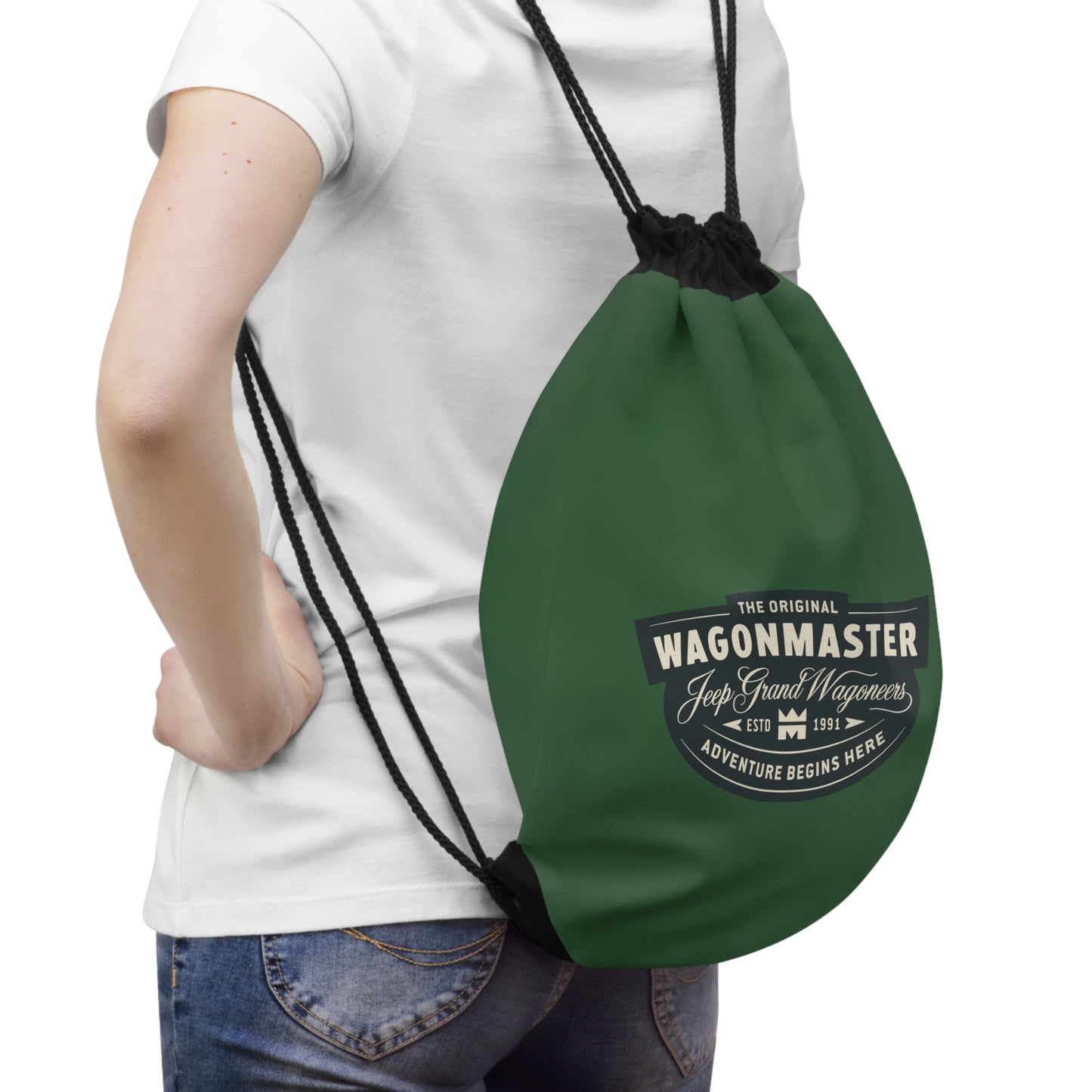 Wagonmaster Adventure Drawstring Bag – Vintage Outdoor Logo