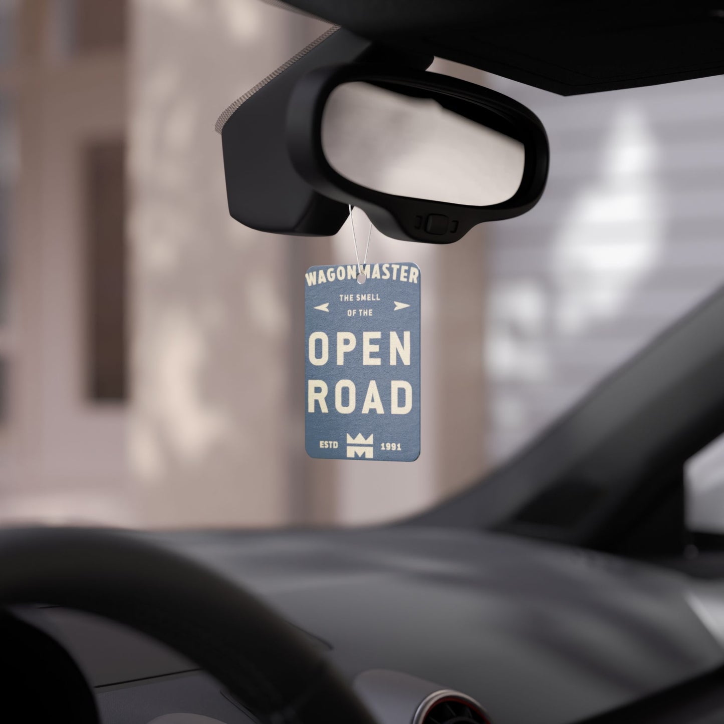 Smell of the Open Road Car Air Freshener — Navy Blue