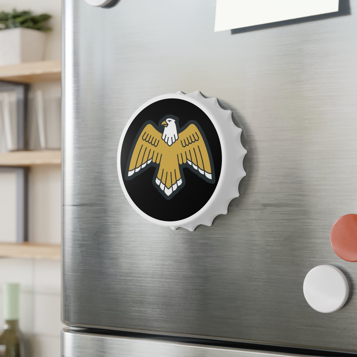 Golden Eagle Bottle Opener - Black