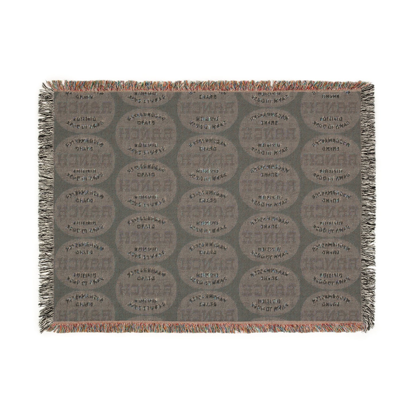 Woven Blanket - Wagonmaster Ranch Logo