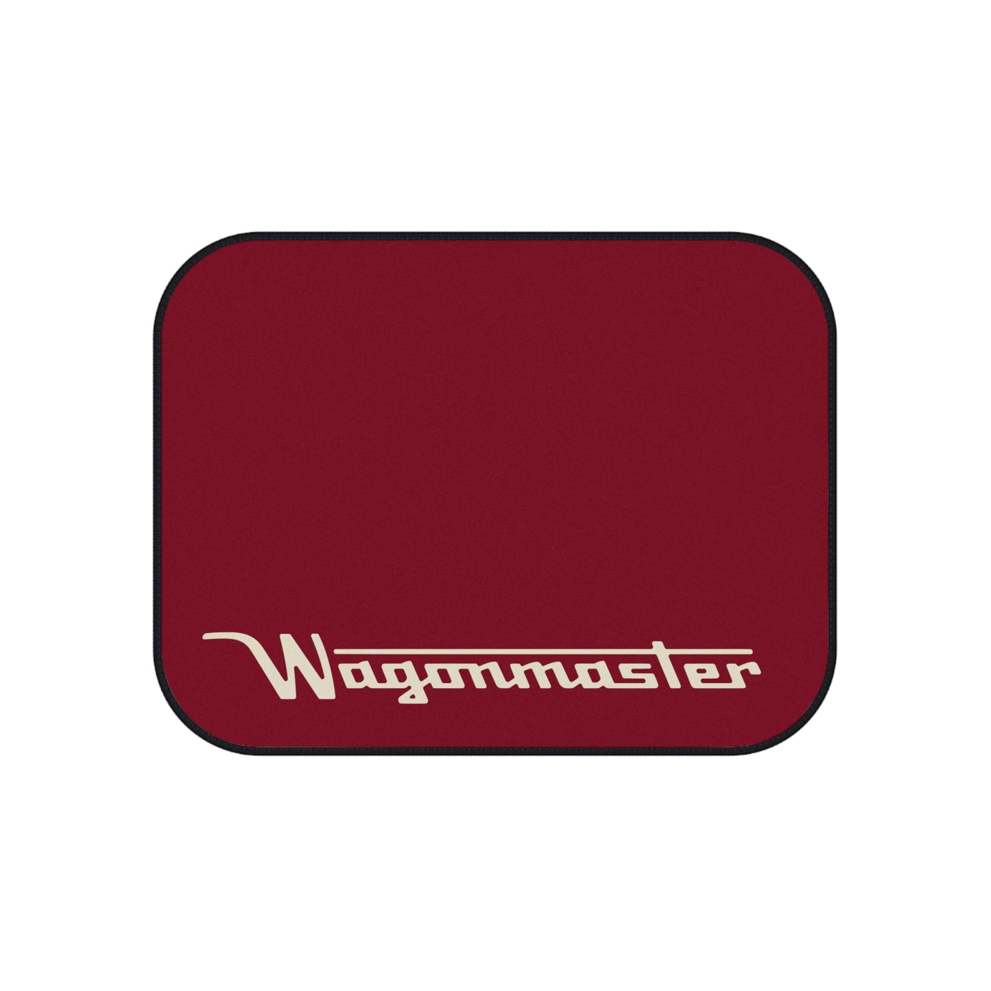 Wagonmaster Custom Fit Floor Mats - Burgundy with Tan Logo