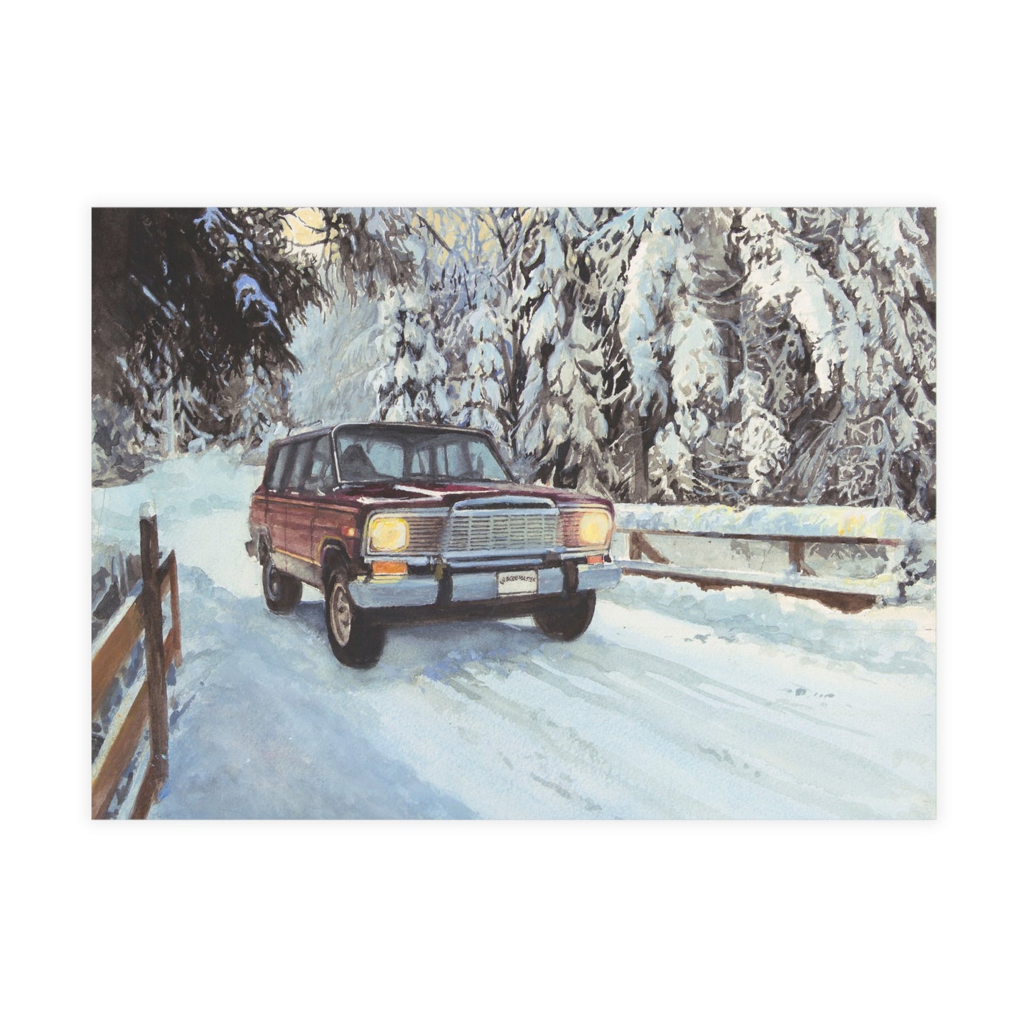 Holiday Postcard Bundles (envelopes included) - Christmas Morning