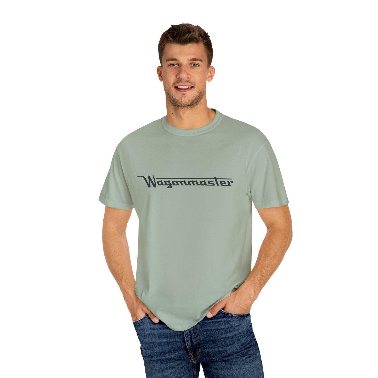 Wagonmaster Unisex Garment-Dyed T-Shirt, Casual Tee for Everyday Wear, Perfect Gift for Adventurers, Vintage Style, Unique Graphic Shirt