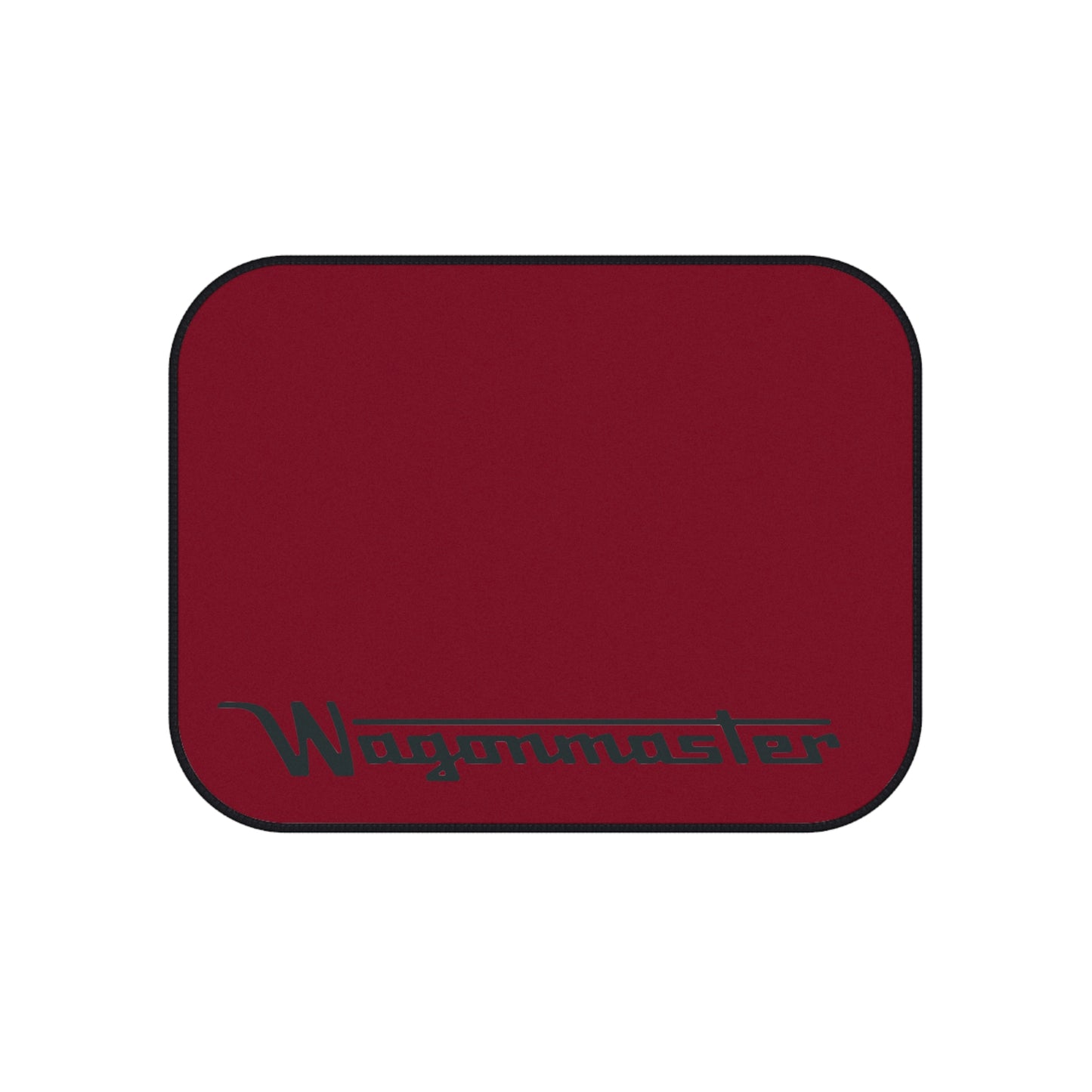 Wagonmaster Custom Fit Floor Mats - Burgundy w/ Black Logo