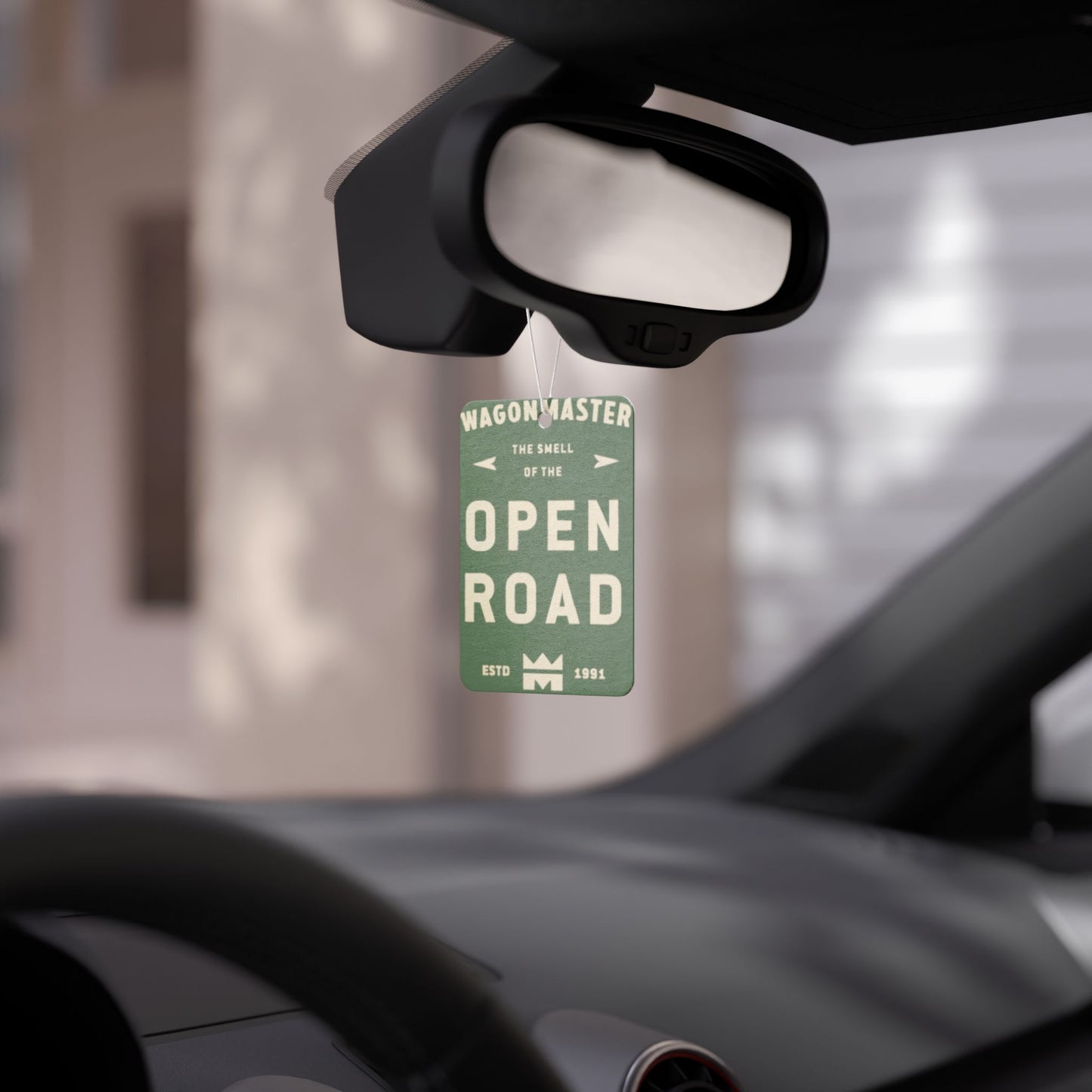 Smell of the Open Road Car Air Freshener — Hunter Green