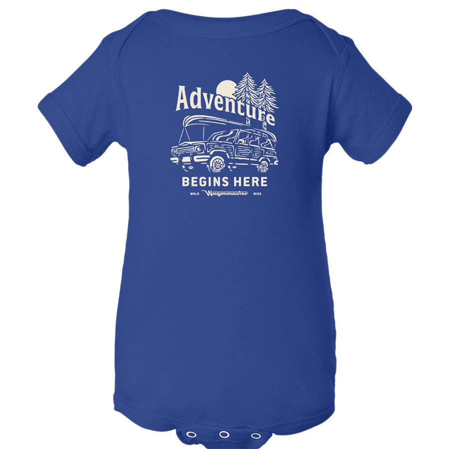 Wagonmaster Adventure Wagoneer Onesie - Blue