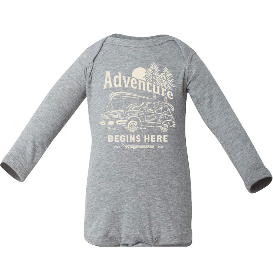 Wagonmaster Adventure Wagoneer Onesie - Grey