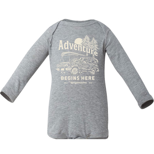 Wagonmaster Adventure Wagoneer Onesie - Grey
