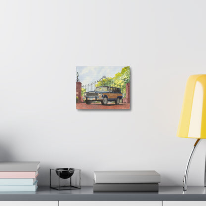 Wagoneer At the Gates Stretched Canvas Art