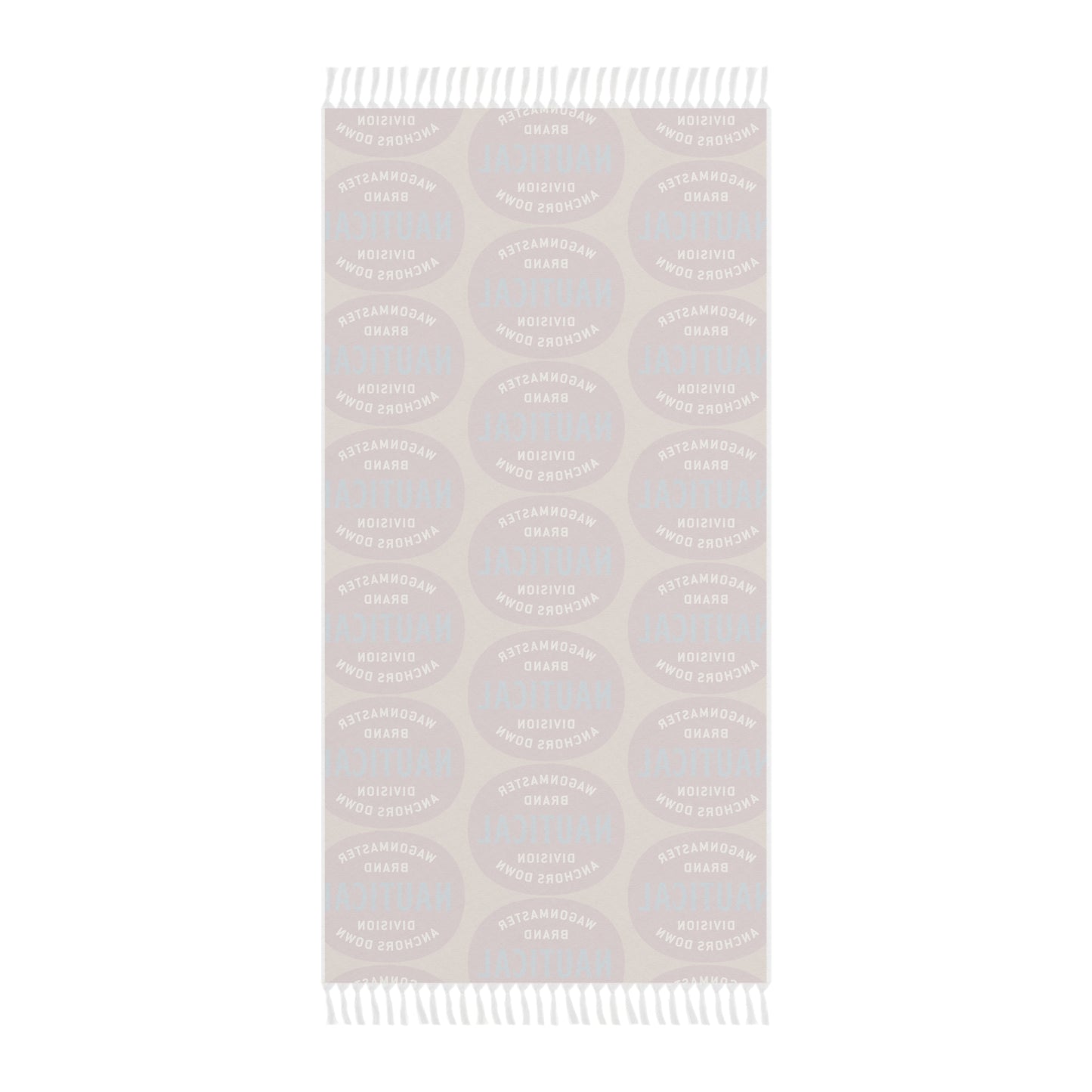 Wagonmaster Retro 'Nautical' Logo Turkish Towel