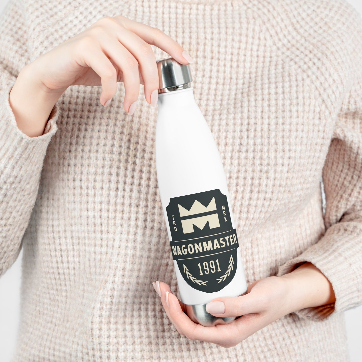 Wagonmaster 1991 Insulated Water Bottle — 20oz Stainless Steel Travel Flask