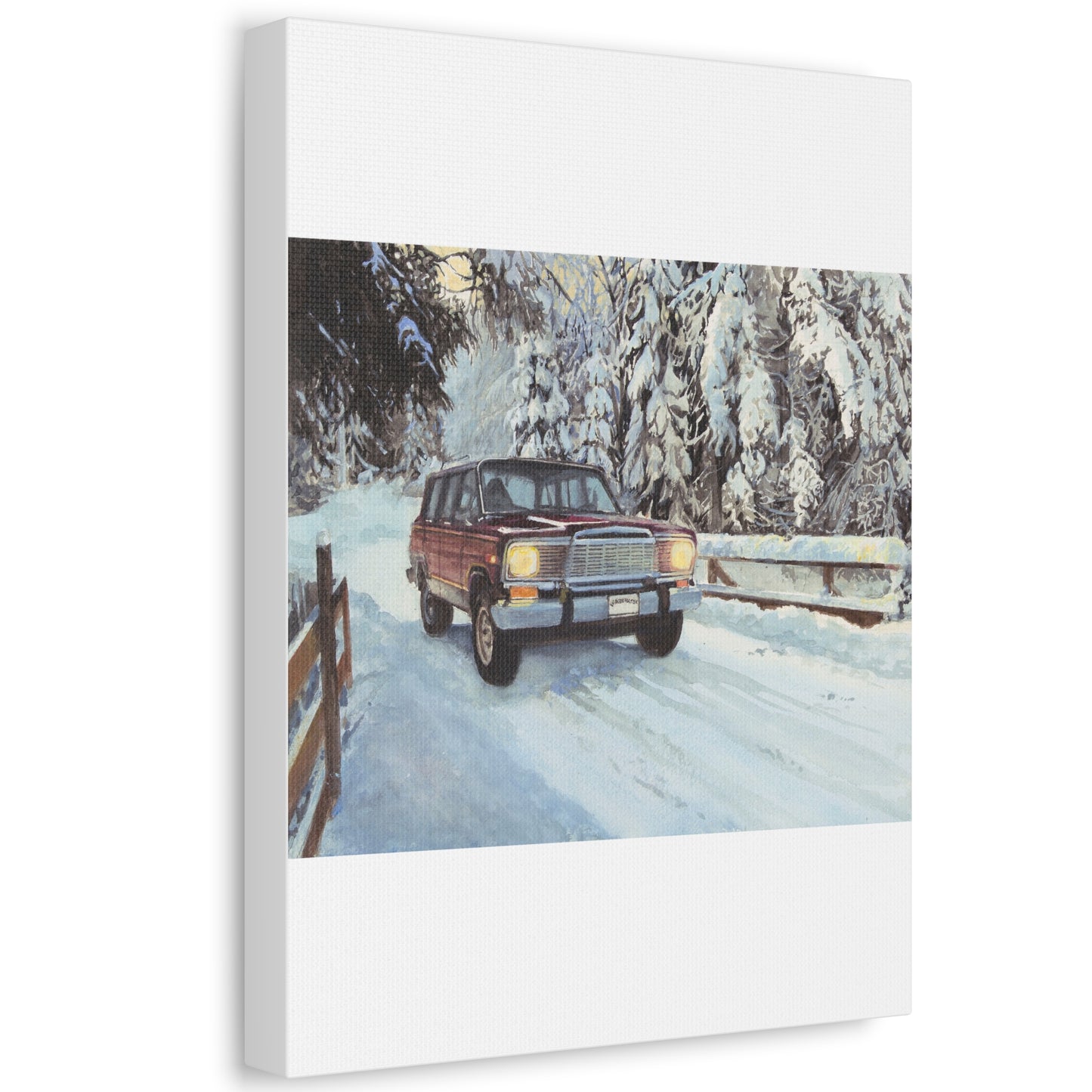 Winter Wonderland Stretched Canvas Art