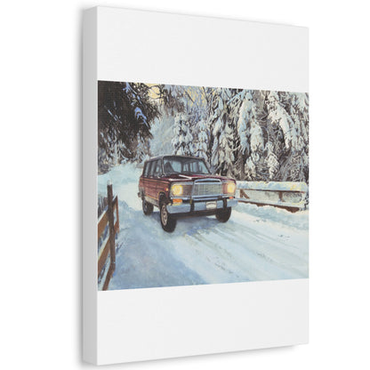 Winter Wonderland Stretched Canvas Art