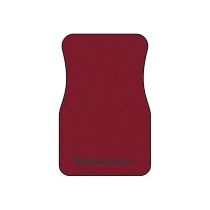 Wagonmaster Custom Fit Floor Mats - Garnet w/ Black Logo
