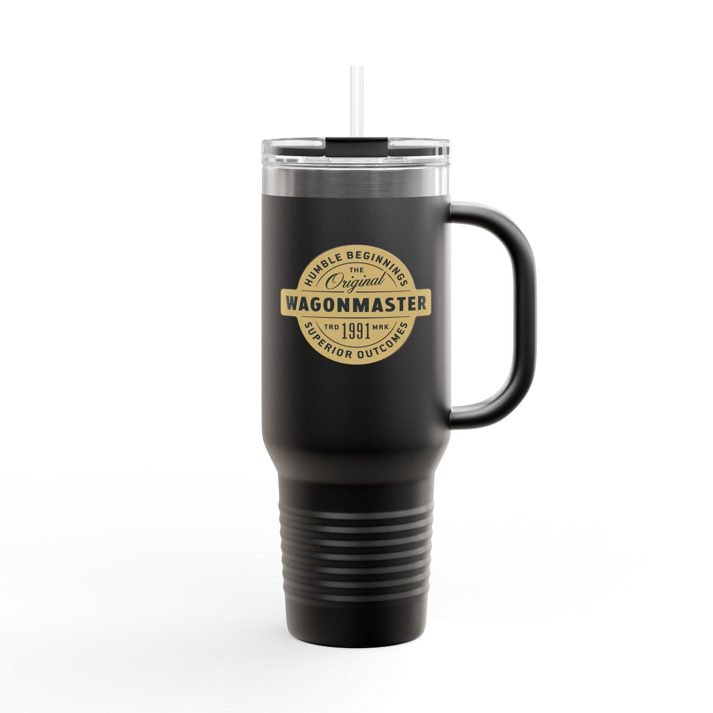 Wagonmaster 40oz Insulated Travel Mug with Handle