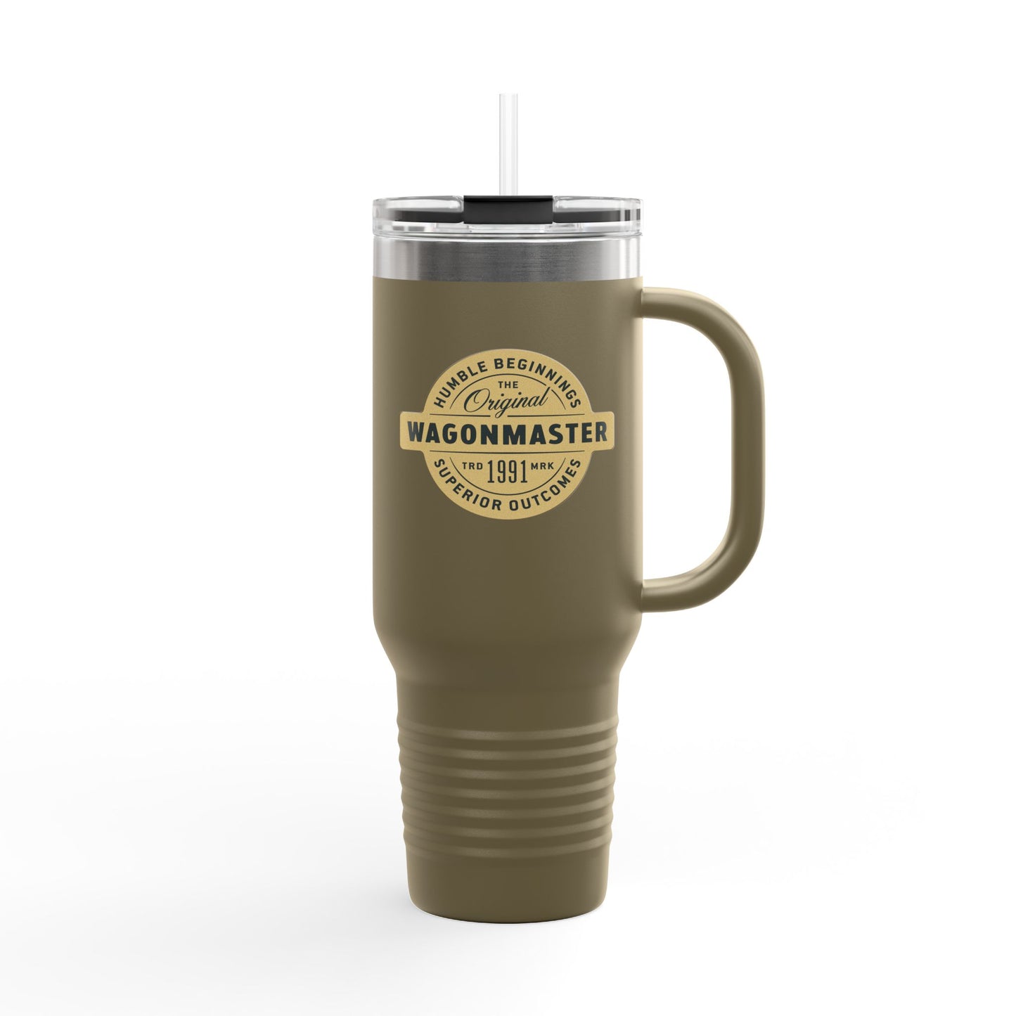 Wagonmaster 40oz Insulated Travel Mug with Handle