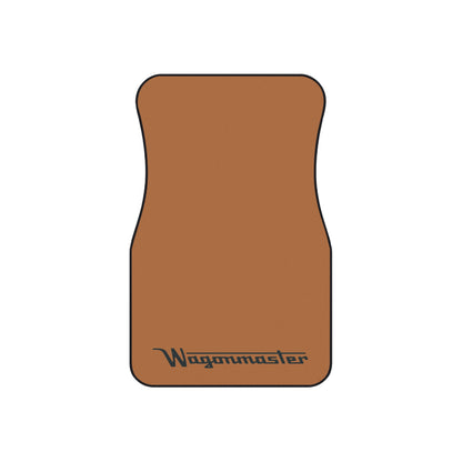 Wagonmaster Custom Fit Floor Mats - Honey Tan with Black Logo