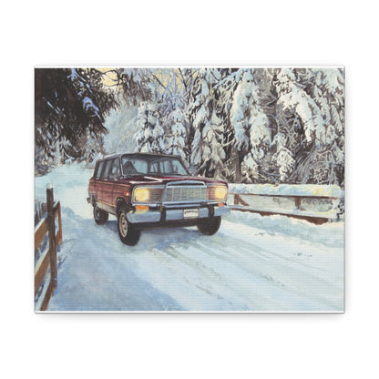 Winter Wonderland Stretched Canvas Art