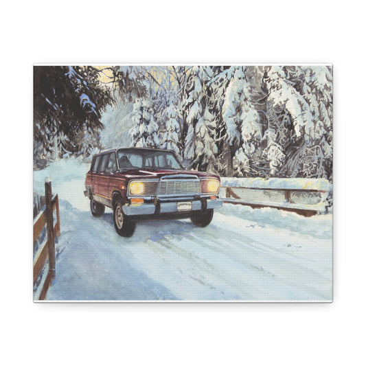 Winter Wonderland Stretched Canvas Art