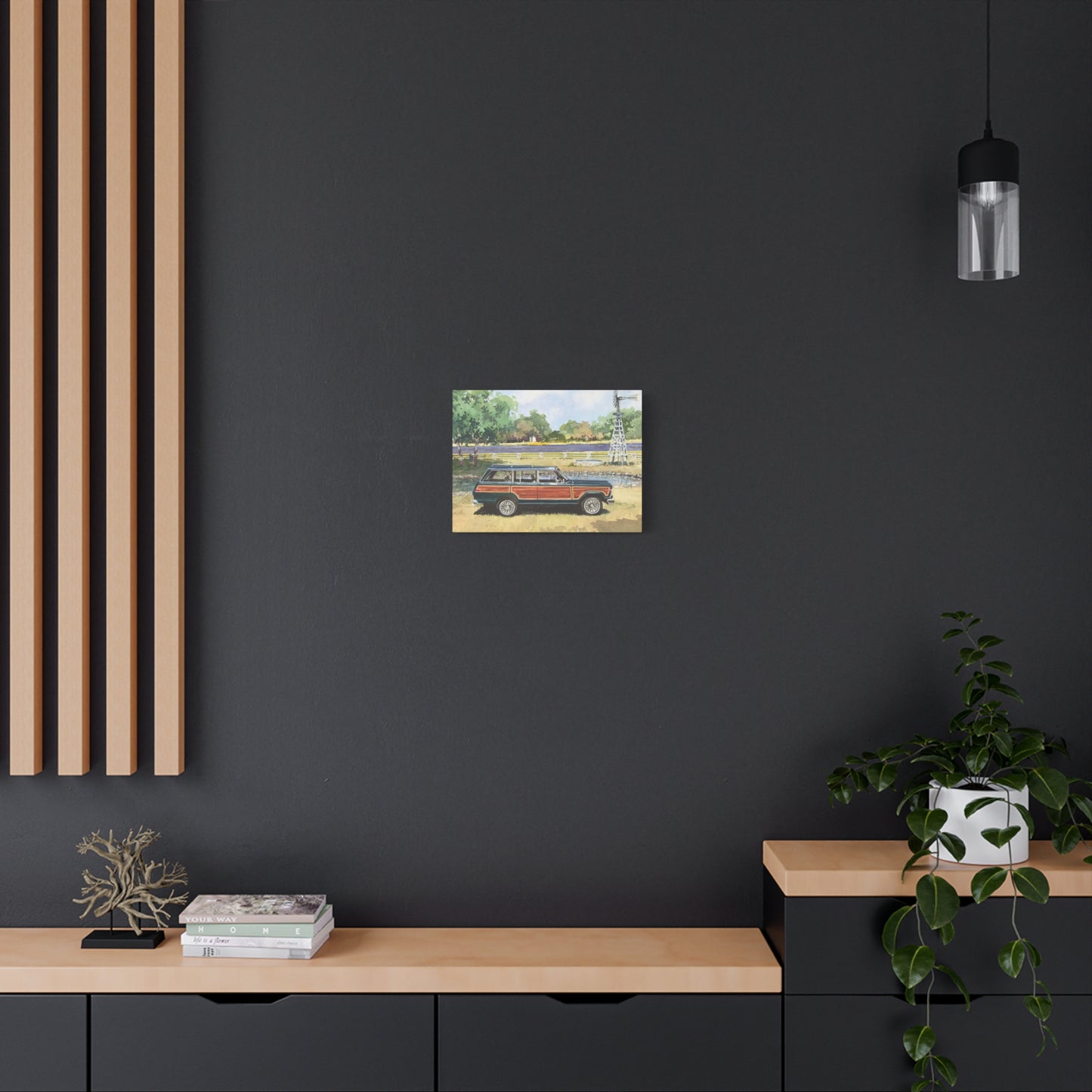 Vintage Car Canvas Art Print