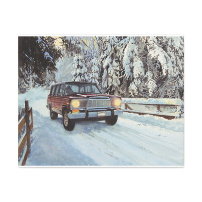 Winter Wonderland Stretched Canvas Art