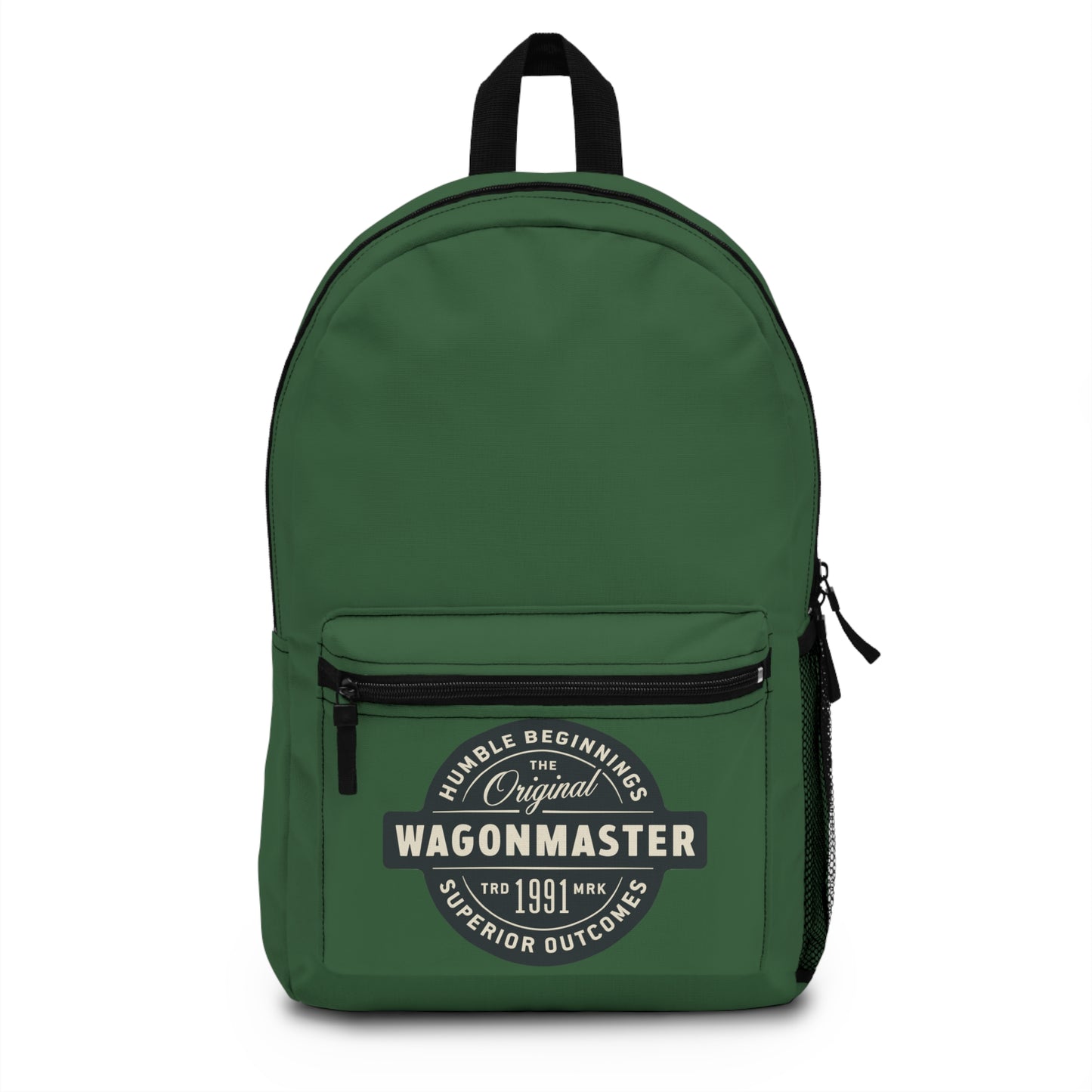 Wagonmaster Vintage Logo Backpack – Retro Outdoor Travel & Everyday Daypack