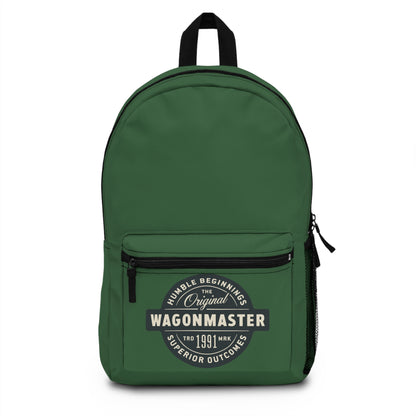 Wagonmaster Vintage Logo Backpack – Retro Outdoor Travel & Everyday Daypack