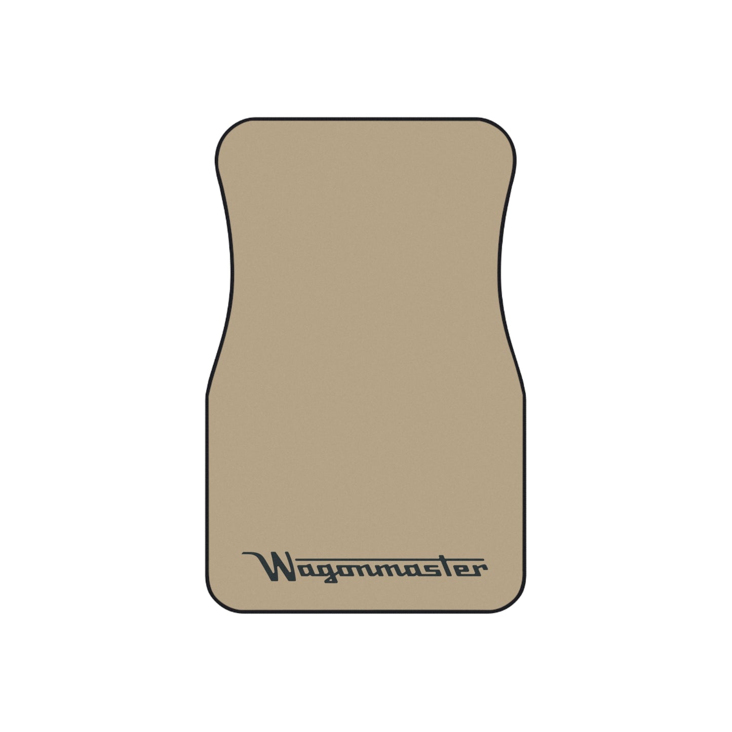 Wagonmaster Custom Fit Floor Mats - Tan with Black Logo