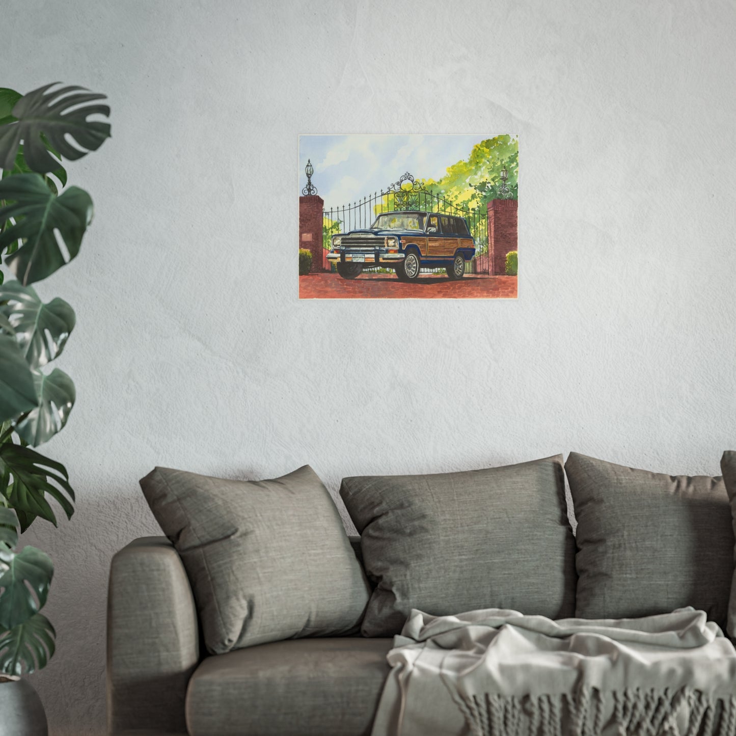 Wagoneer at the Gates Poster - Multiple Sizes Available