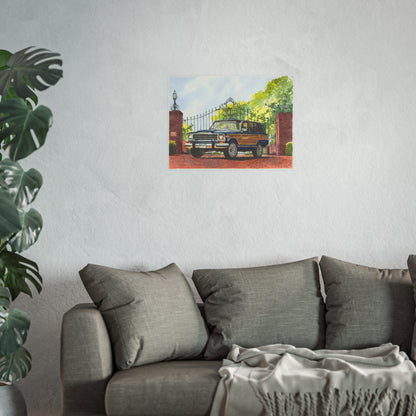 Wagoneer at the Gates Poster - Multiple Sizes Available