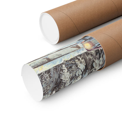 Winter Wonderland Wagoneer Poster