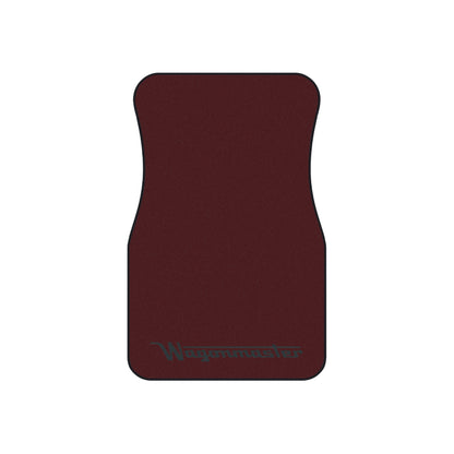 Wagonmaster Custom Fit Floor Mats - Cordovan with Black Logo
