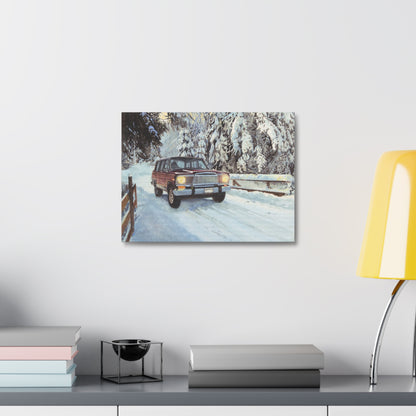 Winter Wonderland Stretched Canvas Art