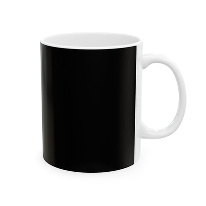 Ceramic Mug — Retro Coffee Cup (11oz/15oz) - Black