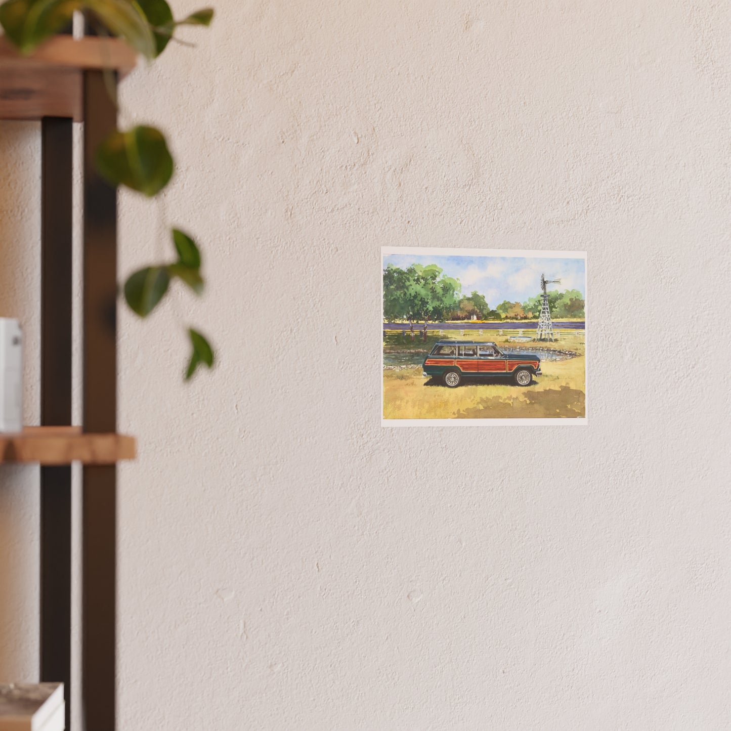 Hunter Green Wagoneer Poster - Multiple Sizes Available