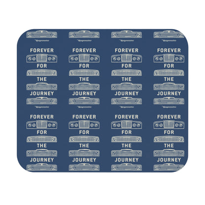 For the Journey Mouse Pad - Navy Blue
