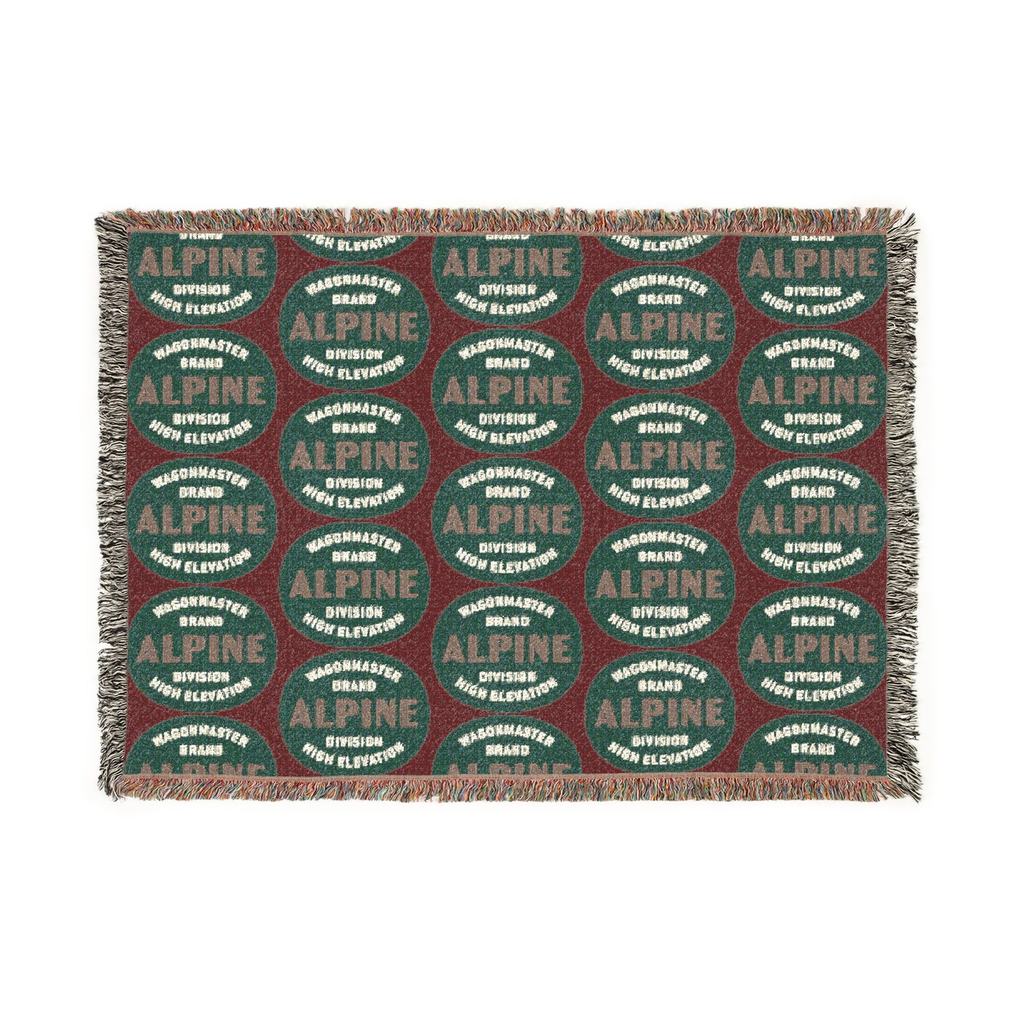 Woven Blanket - Alpine Logo