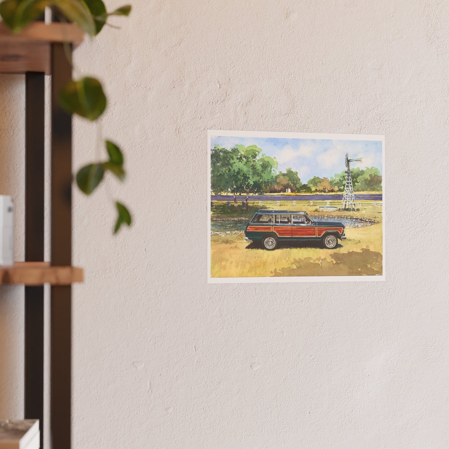 Hunter Green Wagoneer Poster - Multiple Sizes Available