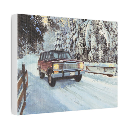 Winter Wonderland Stretched Canvas Art