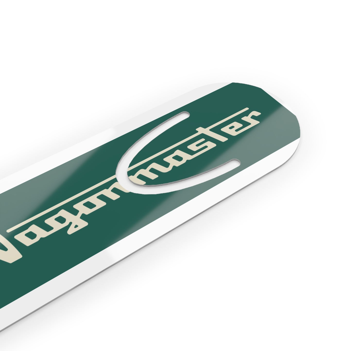 Wagoneer Jeep Bookmark — Metal Page Marker- Hunter Green