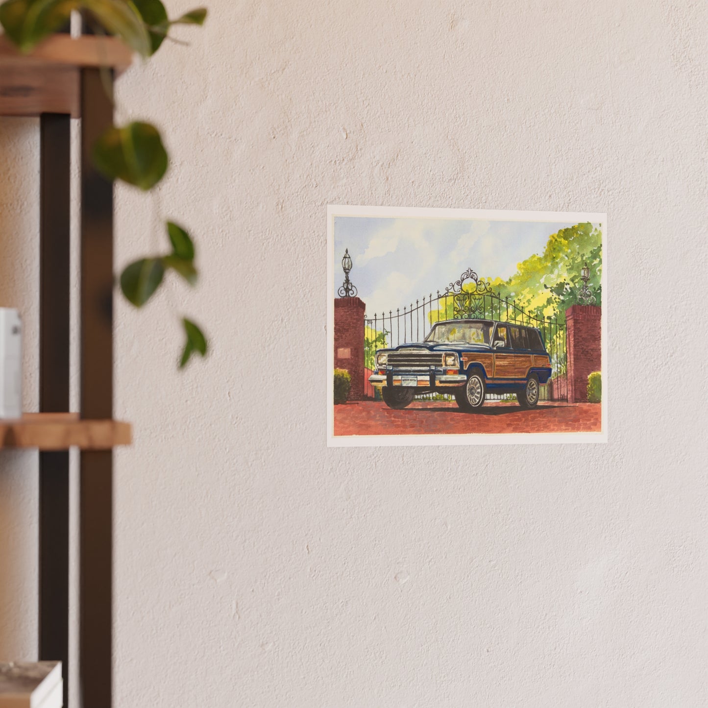 Wagoneer at the Gates Poster - Multiple Sizes Available