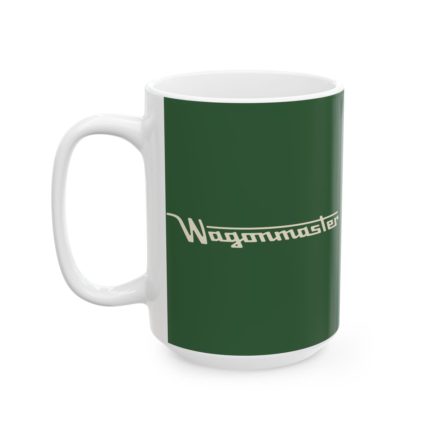 Ceramic Mug — Retro Coffee Cup (11oz/15oz) - Hunter Green