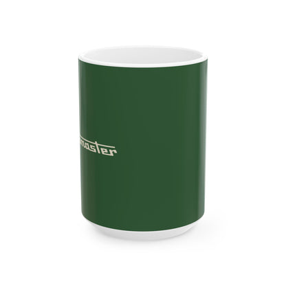 Ceramic Mug — Retro Coffee Cup (11oz/15oz) - Hunter Green