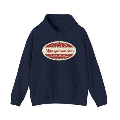 Wagonmaster Hoodie – Vintage Globe 'Wagonmaster Worldwide' Logo