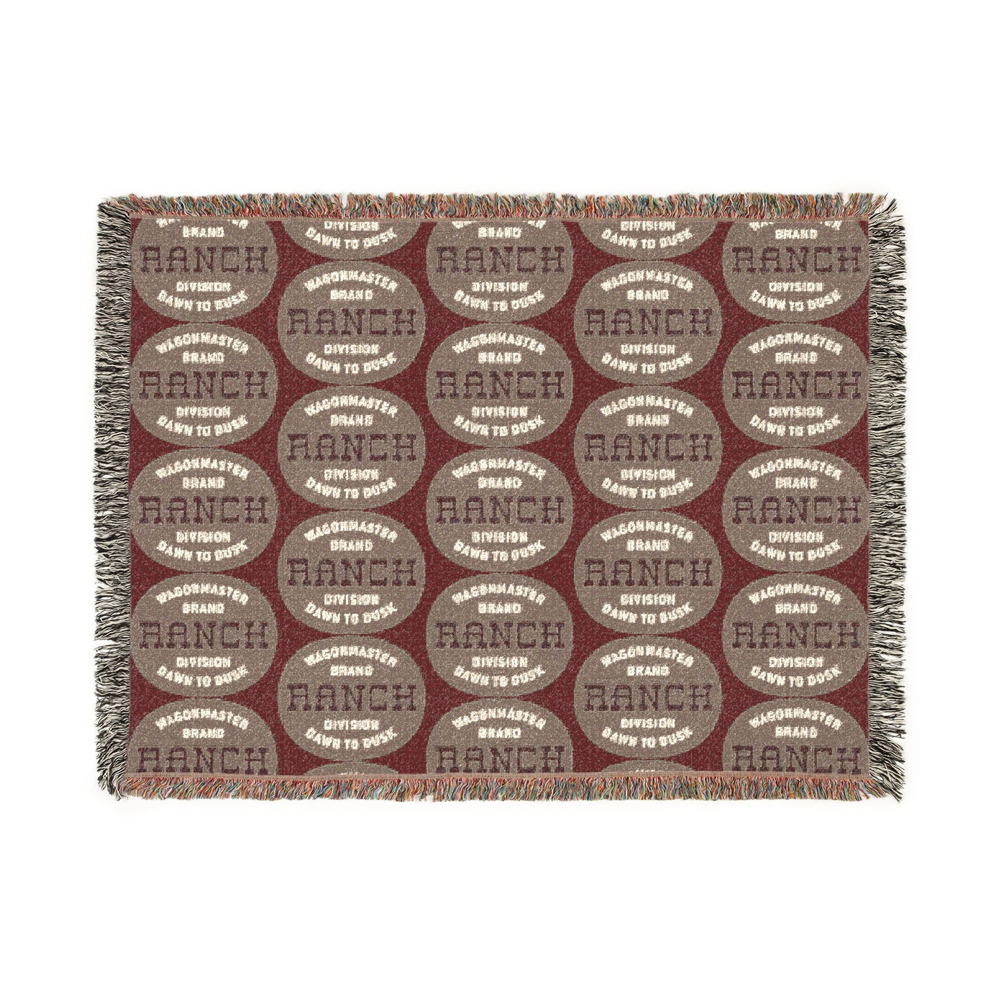 Woven Blanket - Wagonmaster Ranch Logo