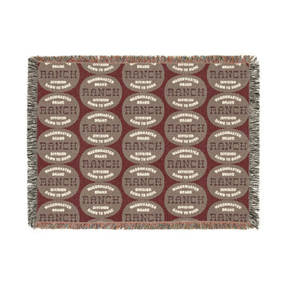 Woven Blanket - Wagonmaster Ranch Logo