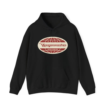 Wagonmaster Hoodie – Vintage Globe 'Wagonmaster Worldwide' Logo
