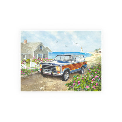 Nantucket Wagoneer Poster - Multiple Sizes Available