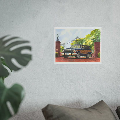 Wagoneer at the Gates Poster - Multiple Sizes Available