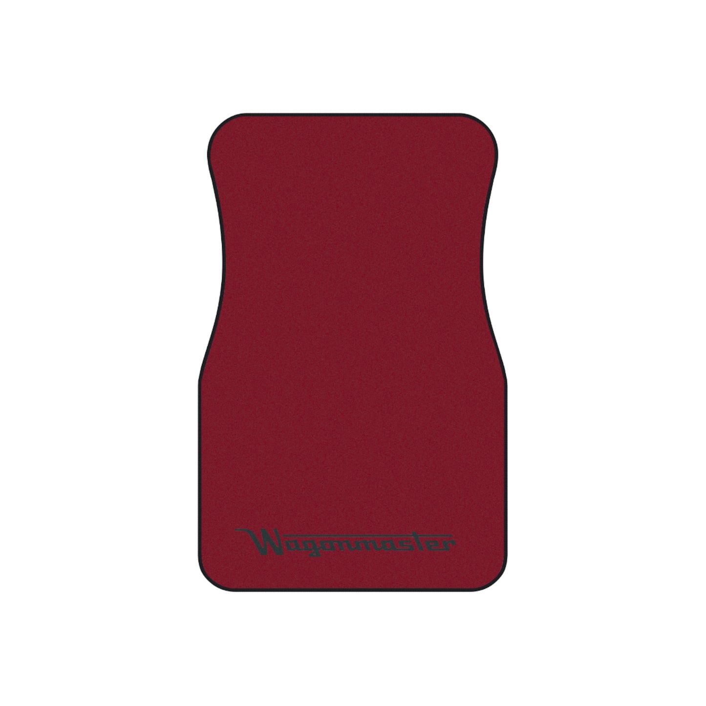 Wagonmaster Custom Fit Floor Mats - Burgundy w/ Black Logo